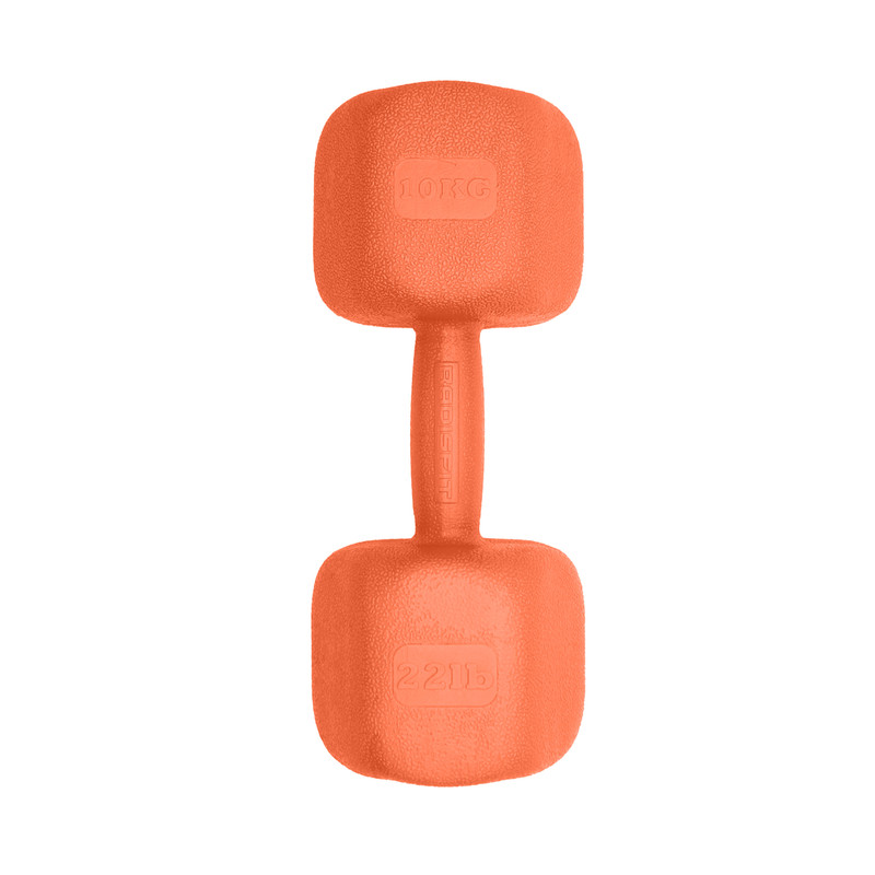 دمبل چند ضلعی وزن 10 کیلوگرم رادیس فیت مدل RPHF One Handle