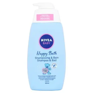 شامپو کودک نیوآ مدل Happy Bath حجم 500 میلی لیتر