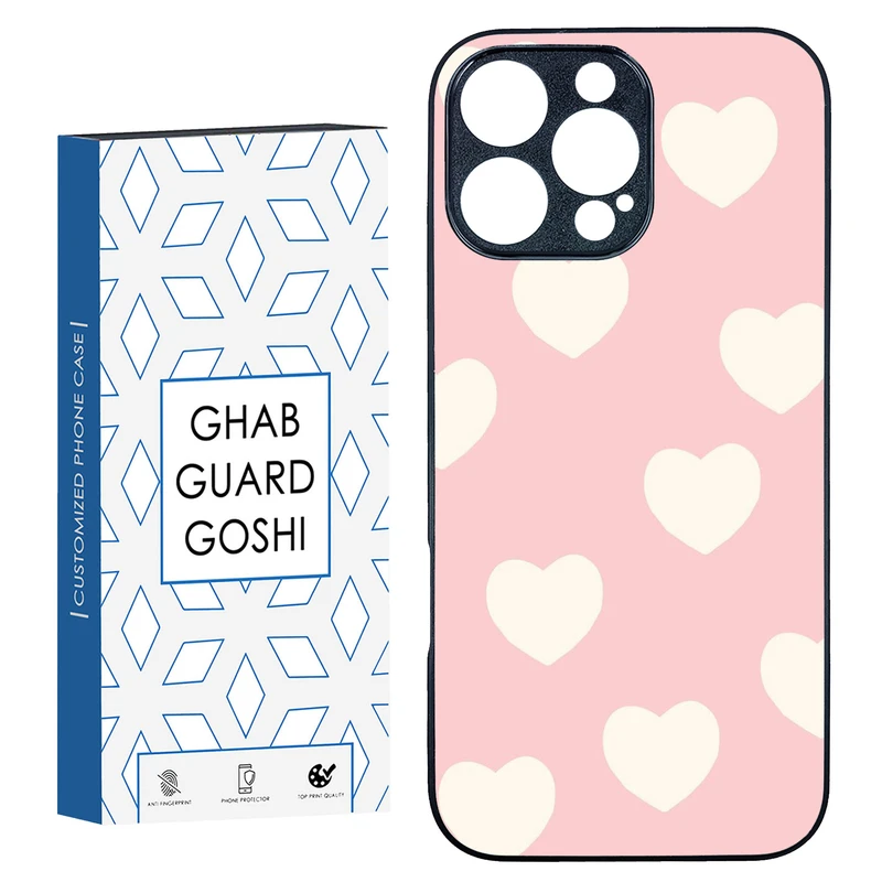 کاور قاب گارد گوشی طرح قلب کد TPU-044 مناسب برای گوشی موبایل اپل Iphone 16 Pro Max