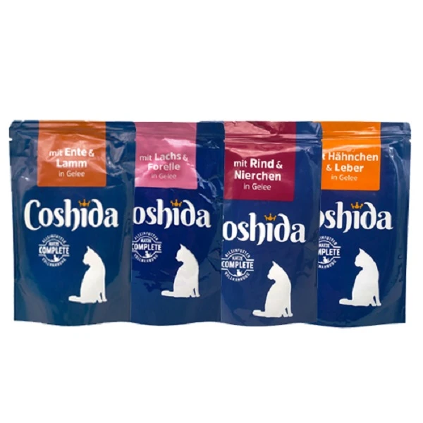 غذای پوچ گربه کوشیدا مدل ژلی وزن 100 گرم بسته 4 عددی