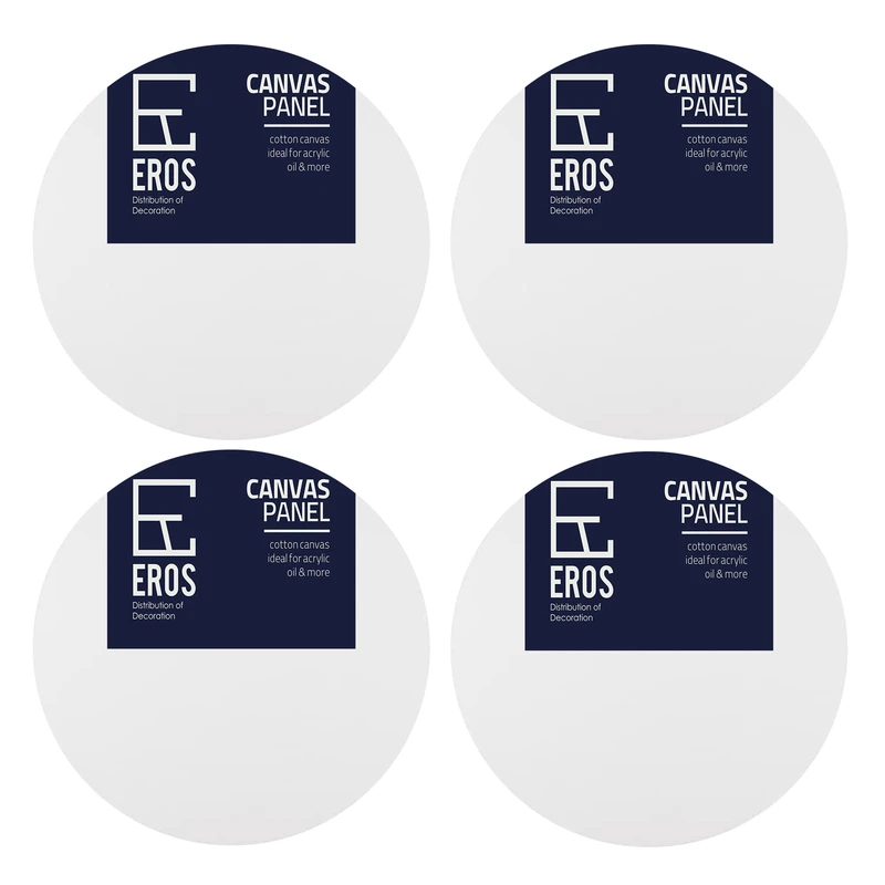 بوم نقاشی اروس مدل OR515 سایز 15x15 سانتی متر مجموعه 4 عددی
