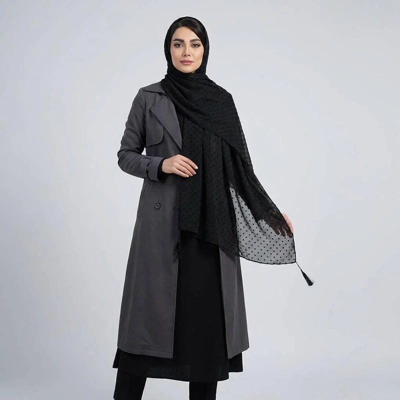 شال زنانه طرح اشکی مدل AM45