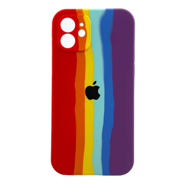 کاور مدل سیلیکونی آبرنگی مناسب برای گوشی موبایل اپل iphone 12