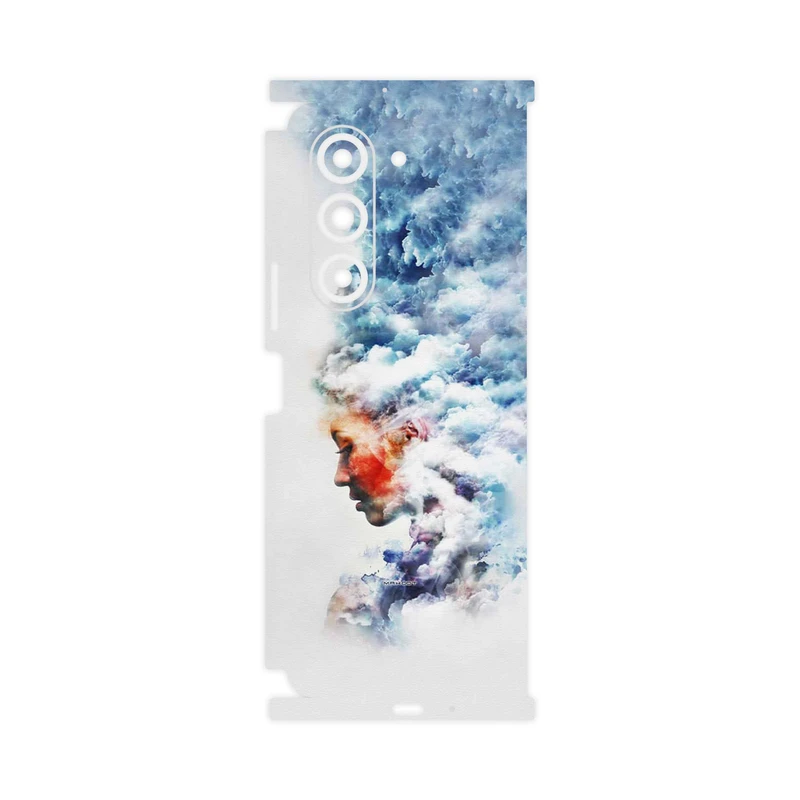 برچسب پوششی ماهوت مدل Women and the Cloud Digital Art-FullSkin مناسب برای گوشی موبایل سامسونگ Galaxy Z Fold 5