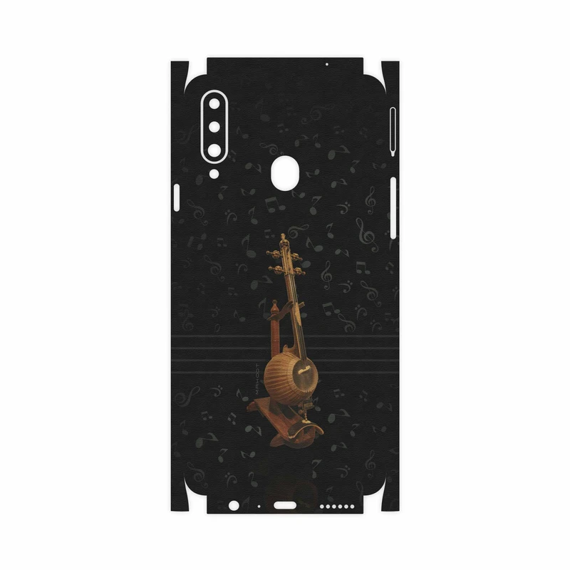 برچسب پوششی ماهوت مدل Persian Fiddle Instrument-FullSkin مناسب برای گوشی موبایل سامسونگ Galaxy A20s
