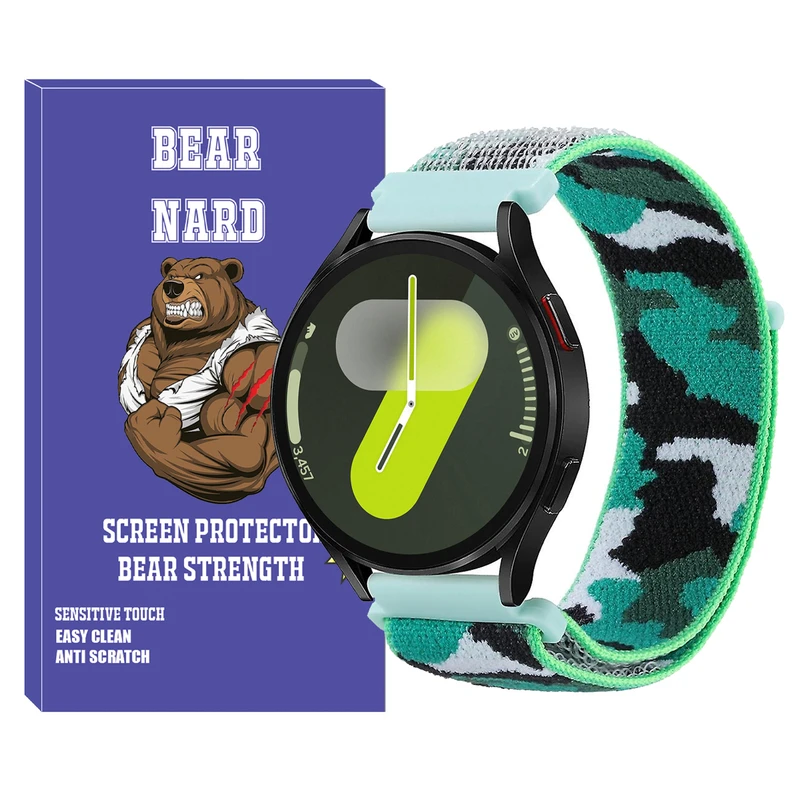 بند برنارد مدل Nylon Army BR مناسب برای ساعت هوشمند سامسونگ Galaxy Watch 7 44mm / Galaxy Watch 7 40mm