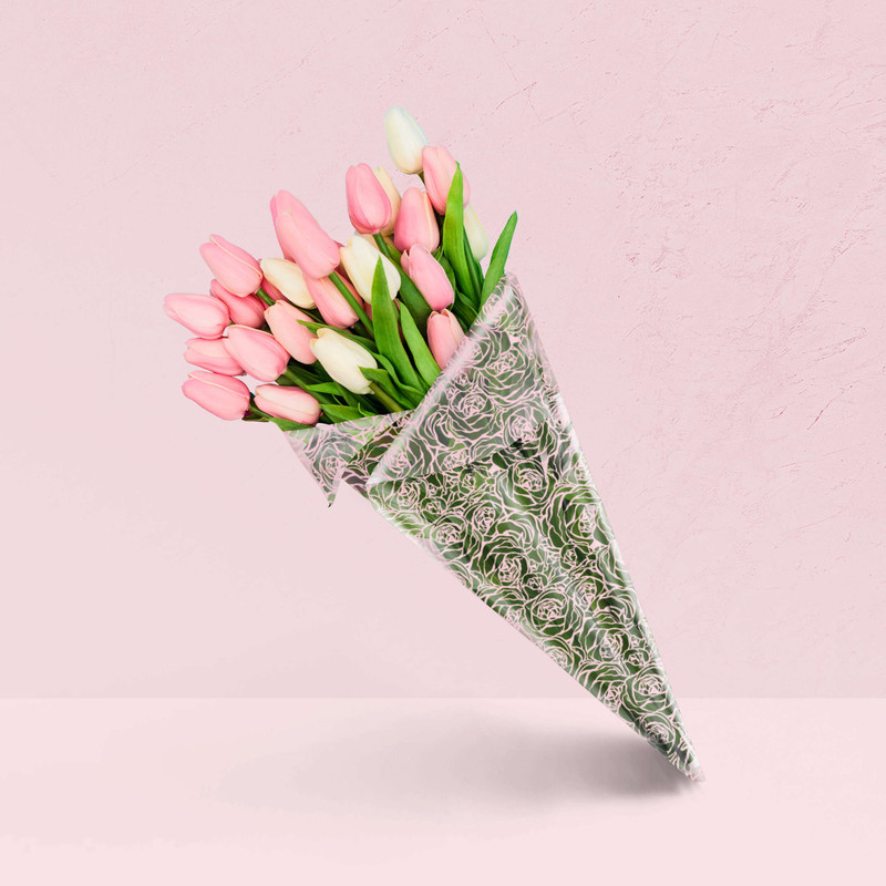 کاغذ کادو طرح شفاف 3001 بسته 20 عددی