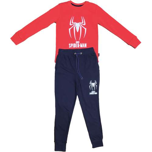 ست تی شرت و شلوار بچگانه مدل اسپایدر من sr10 رنگ قرمز 