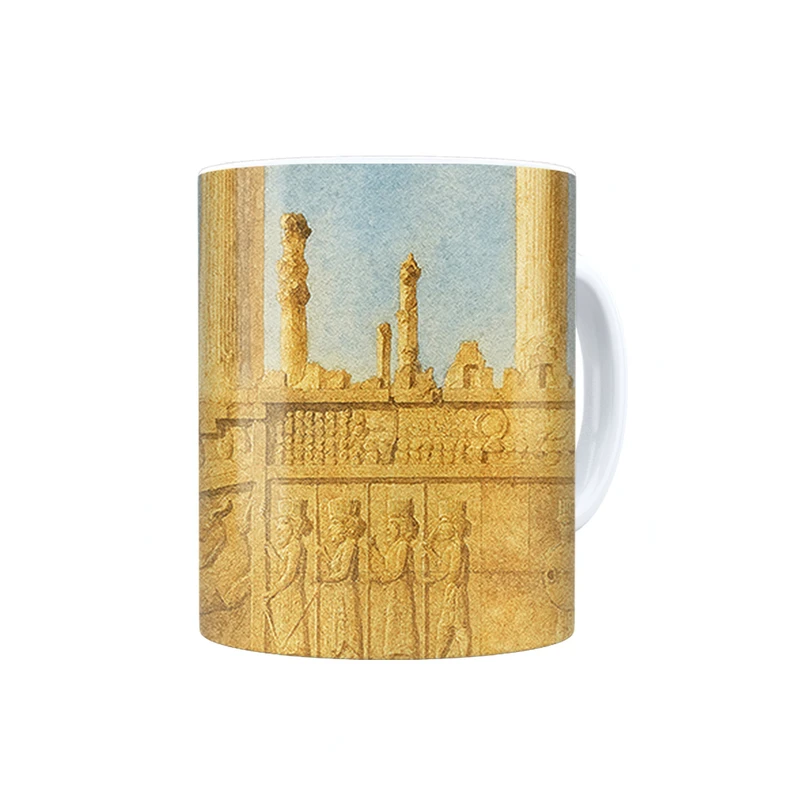 ماگ ترمه طراحان ایده مدل تخت جمشید مرودشت کد map0822