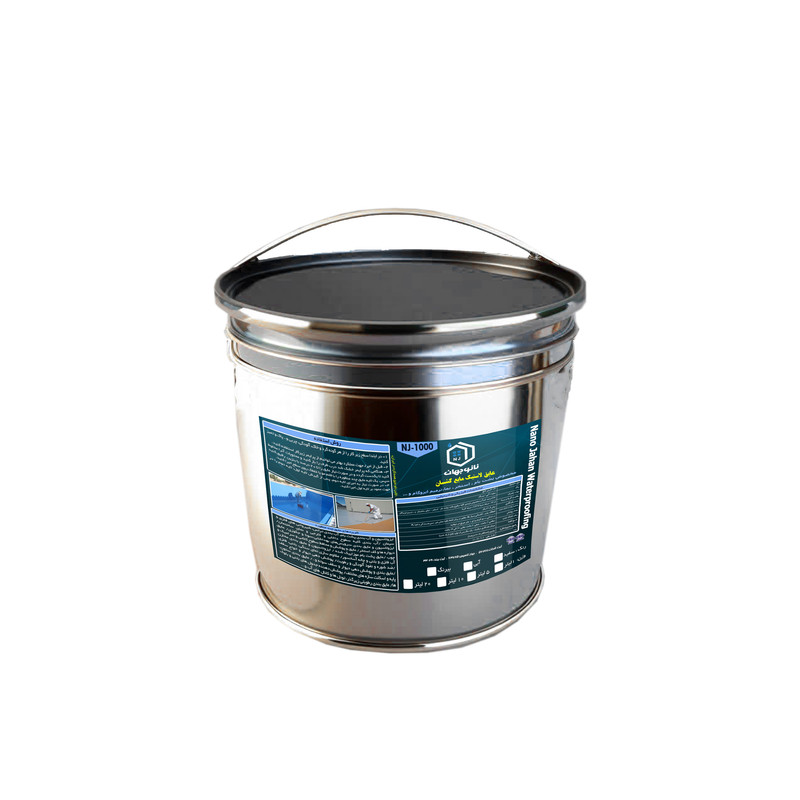 عایق لاستیک مایع نانوجهان کد NJ1000 حجم 18 لیتر