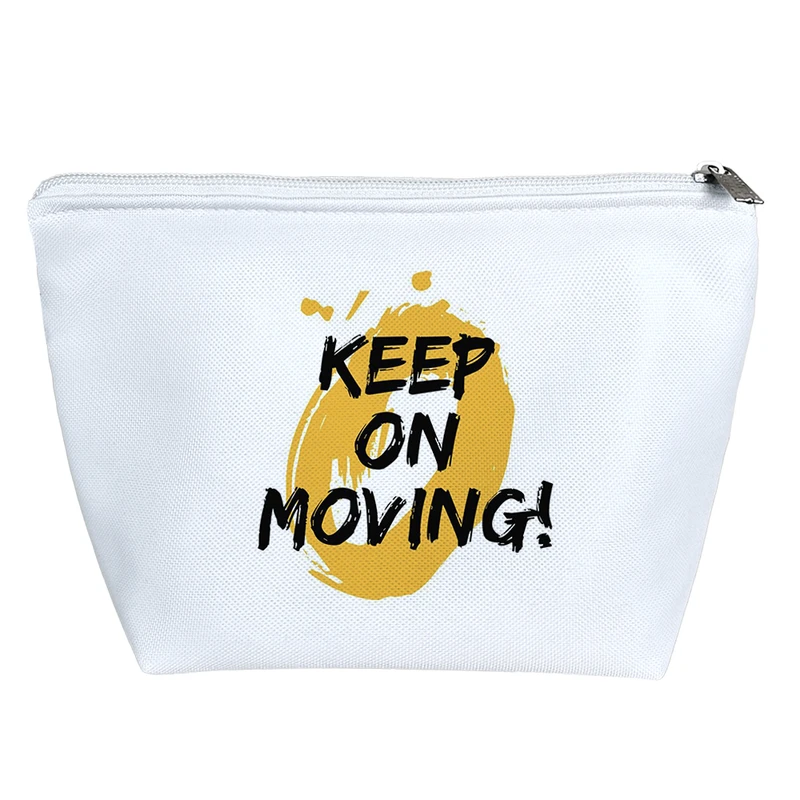 کیف لوازم آرایش دخترانه خندالو مدل Keep On Moving کد 6348