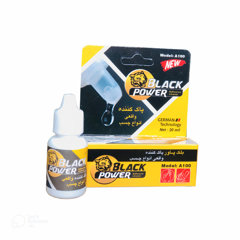 چسب پاک کن مدل بلک پاور 20 میلی لیتر