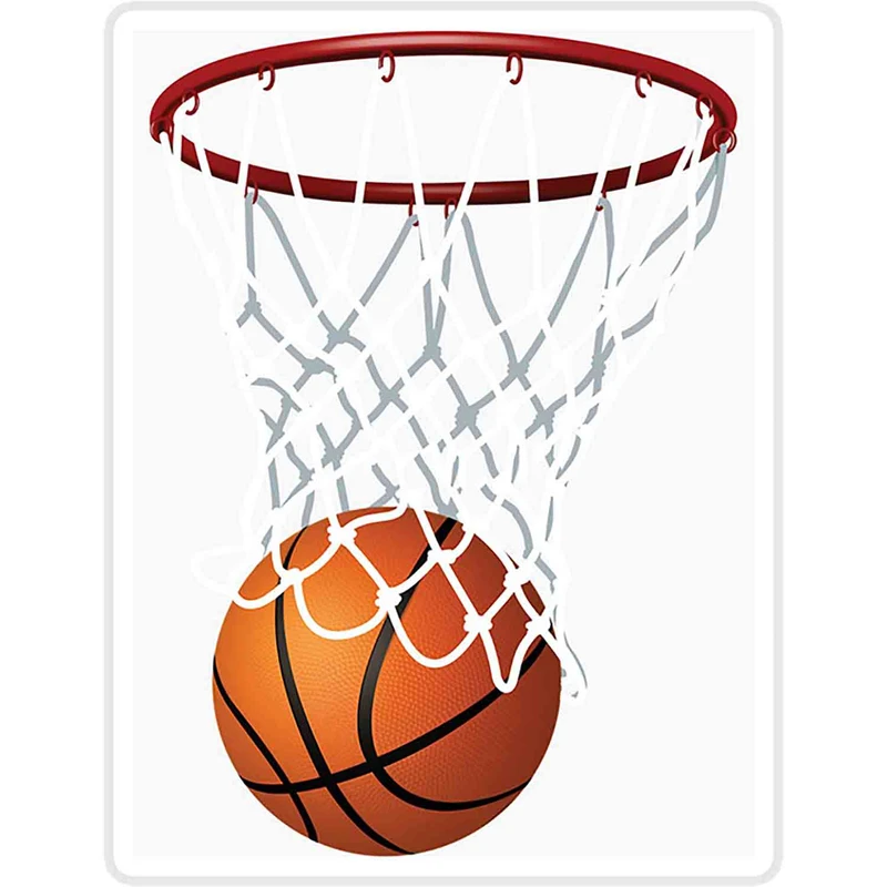 استیکر لپ تاپ طرح Basketball and Hoop Net کدST148