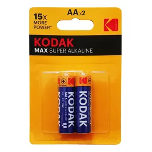 باتری قلمی کداک مدل max super alkaline بسته ۲ عددی