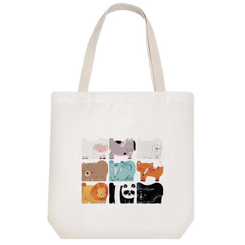 ساک خرید خندالو مدل حیوانات بامزه کد H1840