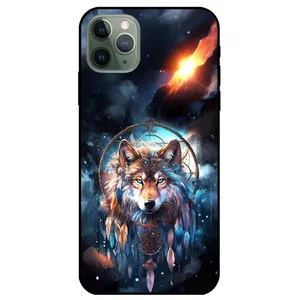 Megafone Wolf and Dream Catcher 8005 Cover Suitable For Apple iPhone 11 Pro Max  Mobile Phone