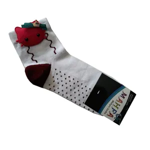 جوراب دخترانه مهپا مدل عروسکی کد 05