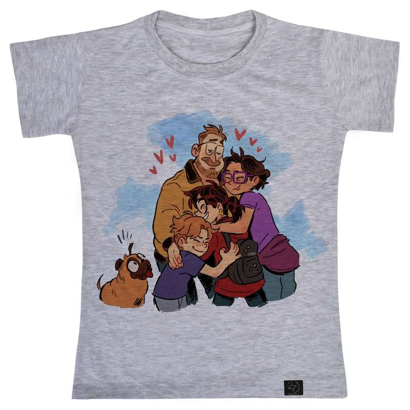 تی شرت آستین کوتاه دخترانه 27 مدل میچل ها علیه ماشین ها کد V178