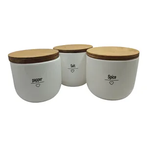 بانکه مدل ادویه و نمک و فلفل طرح قلب مجموعه 3 عددی