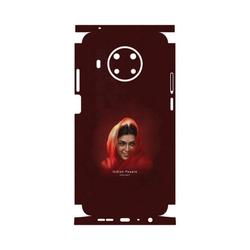 برچسب پوششی ماهوت مدل Portrait of an Indian Woman-FullSkin مناسب برای گوشی موبایل نوکیا X20