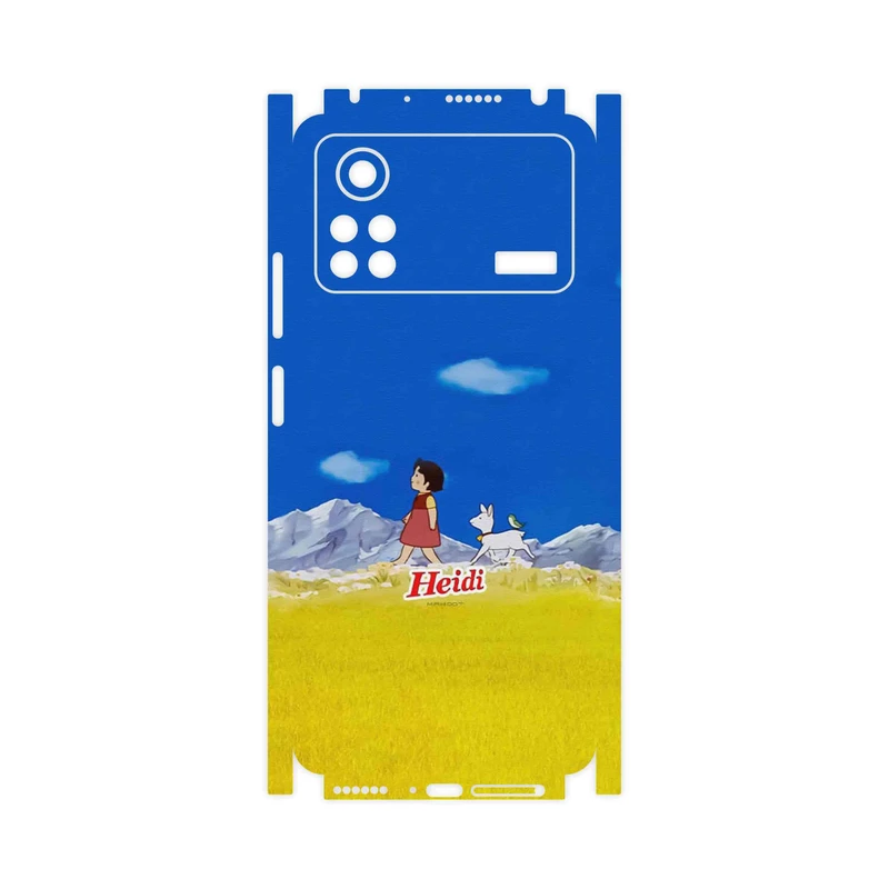 برچسب پوششی ماهوت مدل Heidi Girl of the Alps-FullSkin مناسب برای گوشی موبایل شیائومی Poco X4 Pro 5G