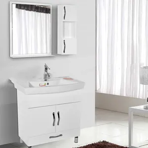 ست کابینت روشویی کاسپین مدل رومکس به همراه آینه و باکس