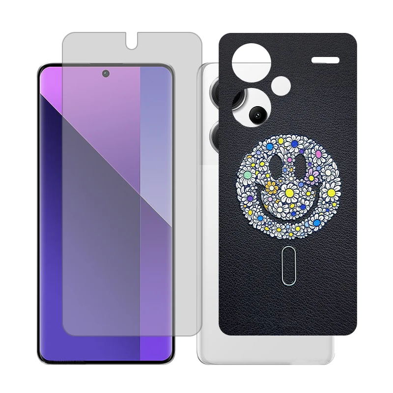محافظ صفحه نمایش شفاف گلس مدل Together مناسب برای گوشی موبایل شیائومی Redmi Note 13 Pro Plus به همراه برچسب پوششی 
