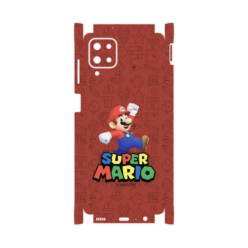 برچسب پوششی ماهوت مدل Super-Mario-Game-FullSkin مناسب برای گوشی موبایل سامسونگ Galaxy A12