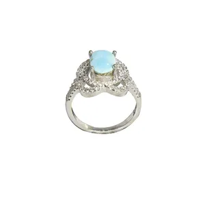 انگشتر نقره زنانه مدل AB1059