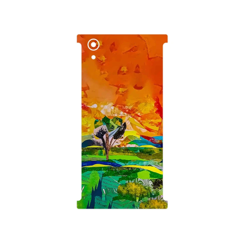 برچسب پوششی ماهوت مدل Collage of Painting مناسب برای گوشی موبایل سونی Xperia XA1 Plus
