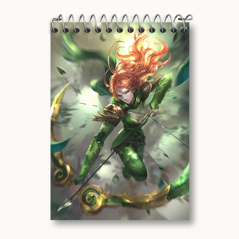 دفتر یادداشت 50 برگ خندالو مدل بازی دوتا (Dota 2) کد 31426