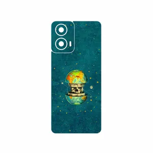 MAHOOT Collage of Earth Face Cover Sticker for Motorola Moto G24