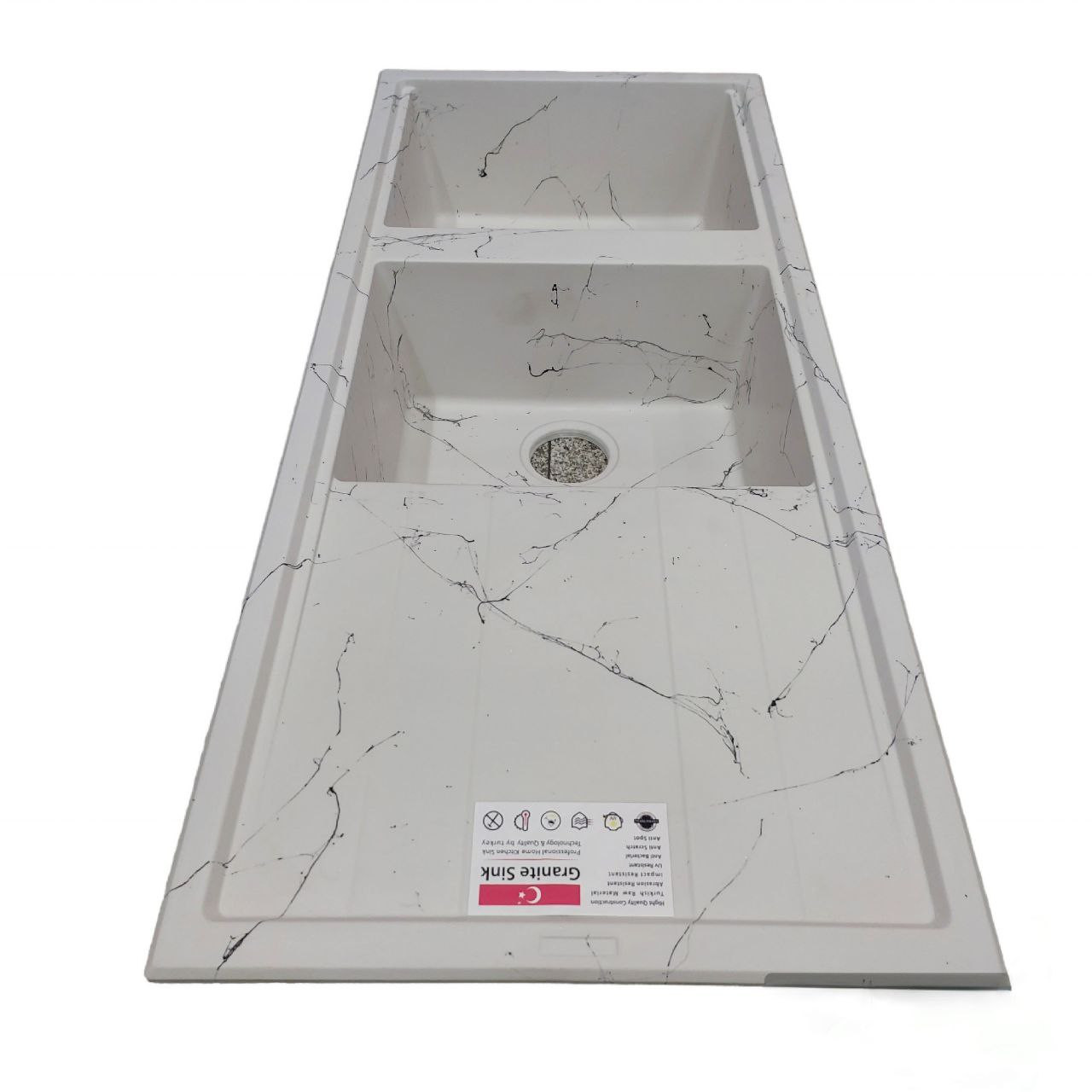 سینک ظرفشویی گرانیت مدل Stone توکار سینک ظرفشویی گرانیت مدل Stone توکار