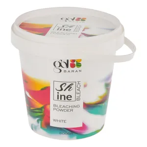 پودر دکلره گلباران مدل shine وزن 500 گرم رنگ سفید