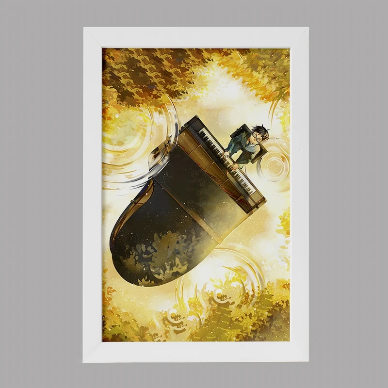 تابلو خندالو مدل آریما انیمه دروغ تو در آوریل کد 32451