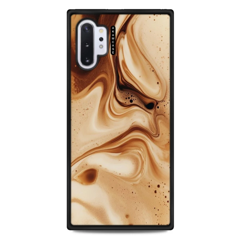 کاور آکام مدل AMC-WSGN10P-COFFEE-3 مناسب برای گوشی موبایل سامسونگ Galaxy Note 10 Plus
