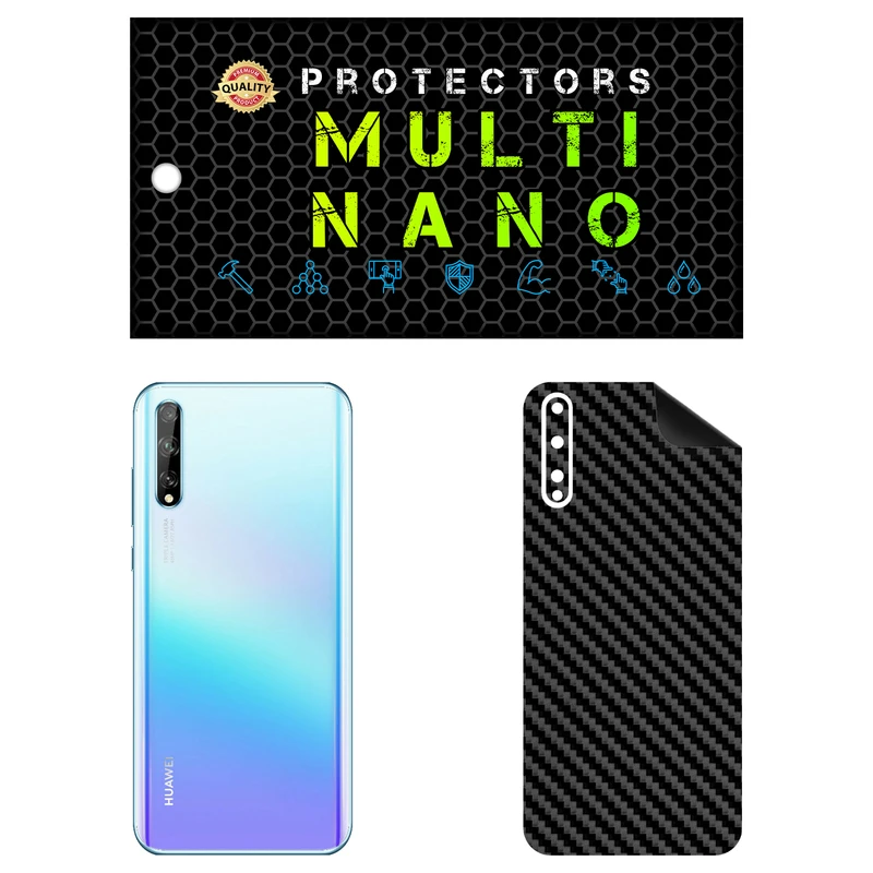 برچسب پوششی مولتی نانو طرح کربن مدل X-F1C مناسب برای گوشی موبایل هواوی P Smart S