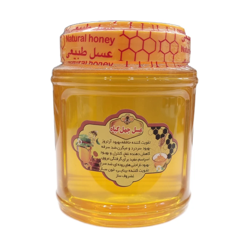 عسل طبیعی چهل گیاه - 500 گرم