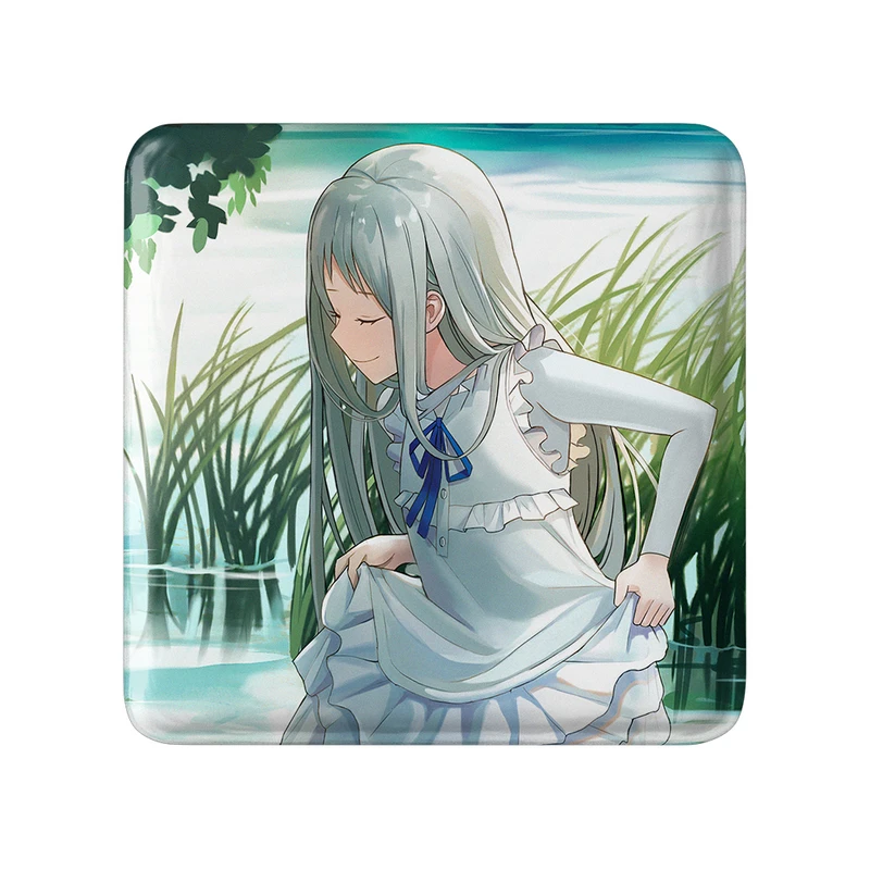 مگنت خندالو طرح میکو هونما انیمه آنوهانا مدل مربعی کد 31986