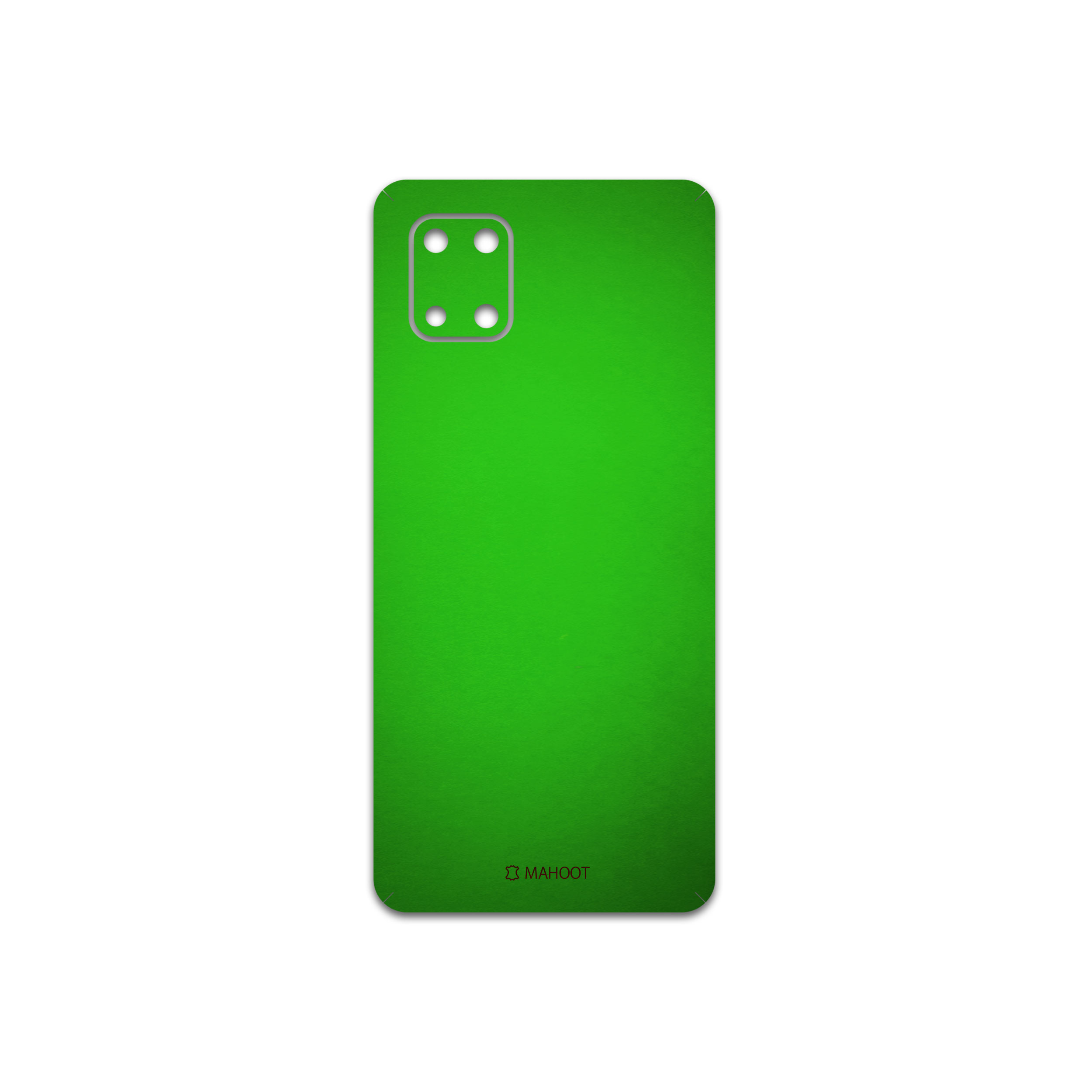 برچسب پوششی ماهوت مدل Metallic-Green مناسب برای گوشی موبایل سامسونگ Galaxy Note10 Lite