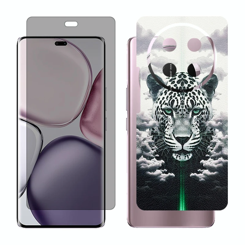 محافظ صفحه نمایش حریم شخصی گلس مدل Together مناسب برای گوشی موبایل آنر X9c به همراه برچسب پوششی