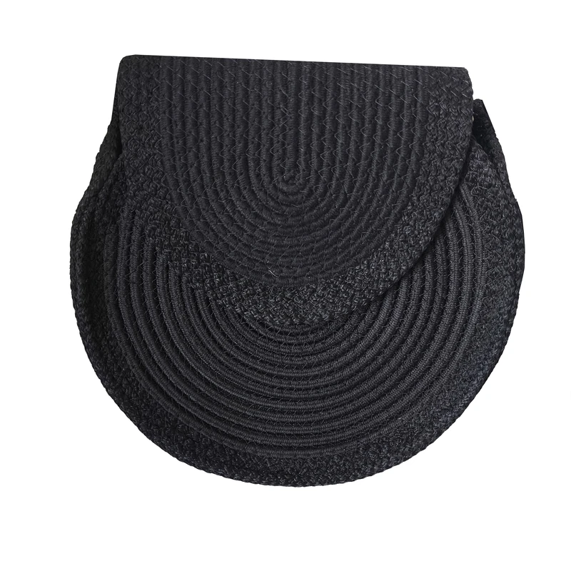 کیف دوشی دست دوز زنانه مدل قیطان دوزی سنتی روزانه