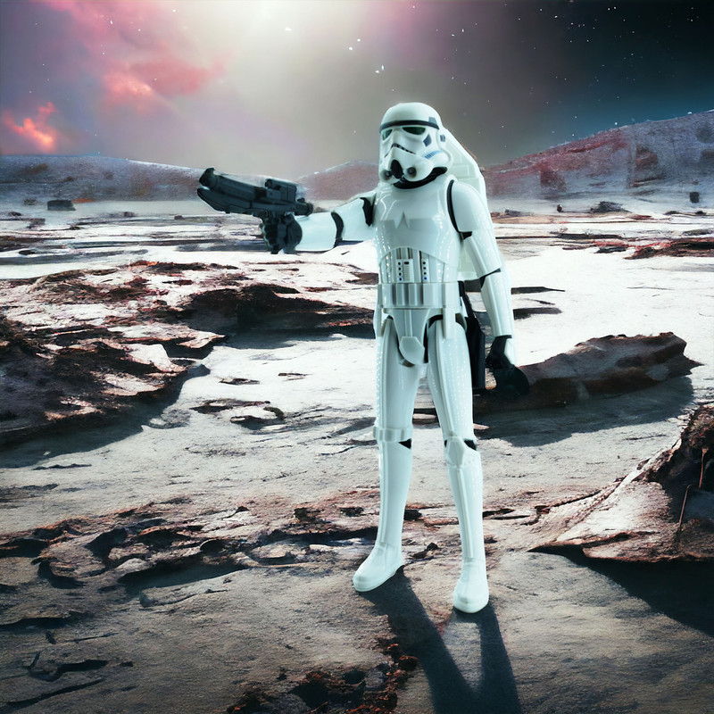 اکشن فیگور مدل جنگ ستارگان شخصیت استورم‌تروپرStormTrooper