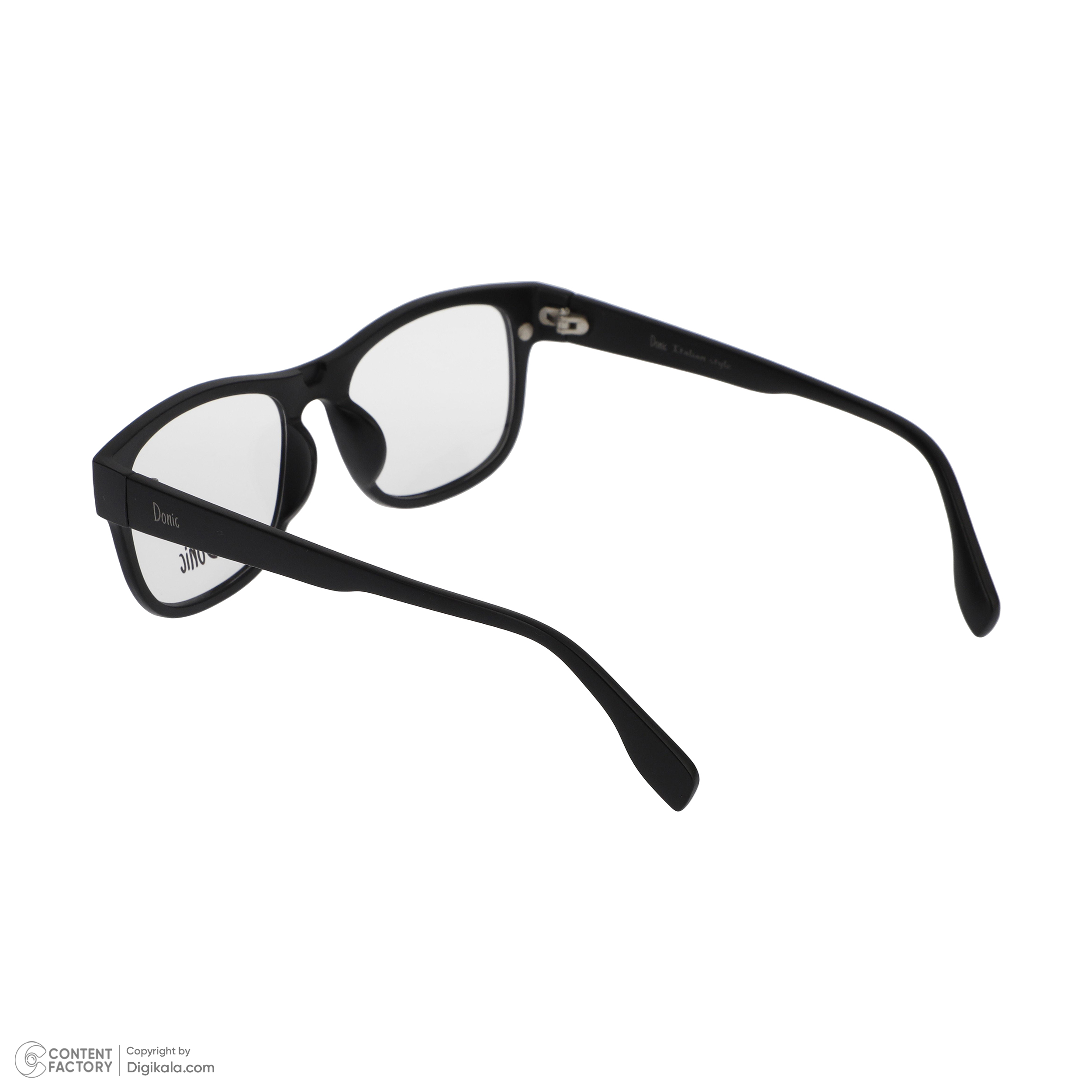 فریم عینک طبی دونیک مدل tr2203-c2 به همراه کاور آفتابی مجموعه 6 عددی -  - 6