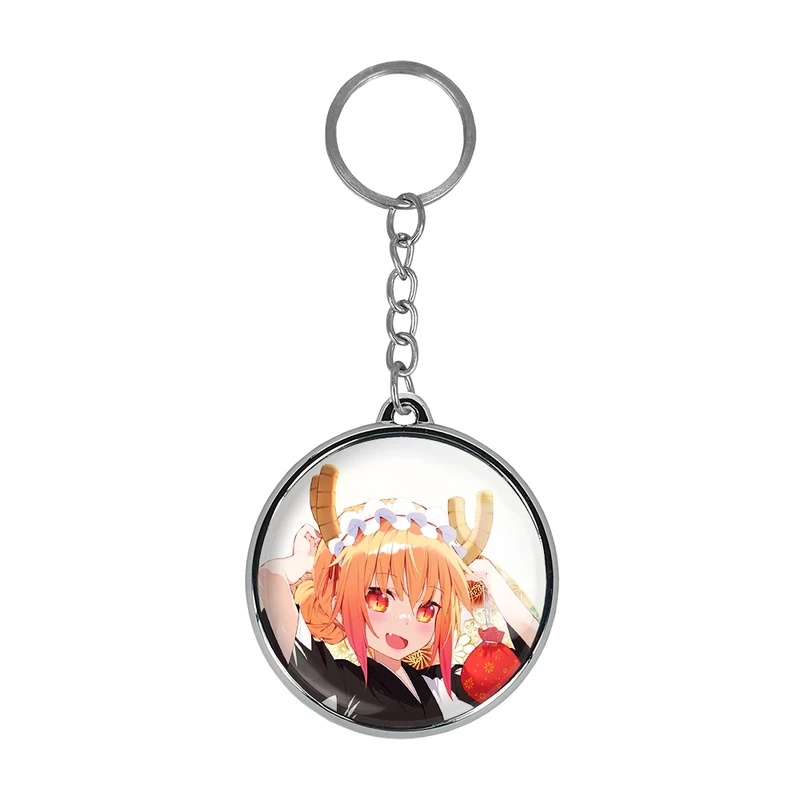 جاکلیدی خندالو طرح توهرو انیمه اژدهای خدمتکار کوبایاشی مدل دوطرفه کد 3632736328