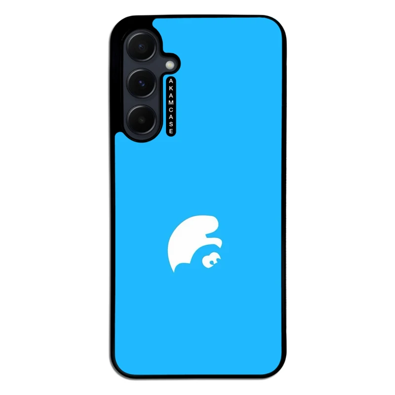کاور آکام مدل AMC-WSGA55-SMURFS-20 مناسب برای گوشی موبایل سامسونگ Galaxy A55