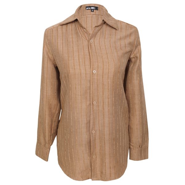 شومیز آستین بلند یقه برگردان زنانه مدل Z505ns