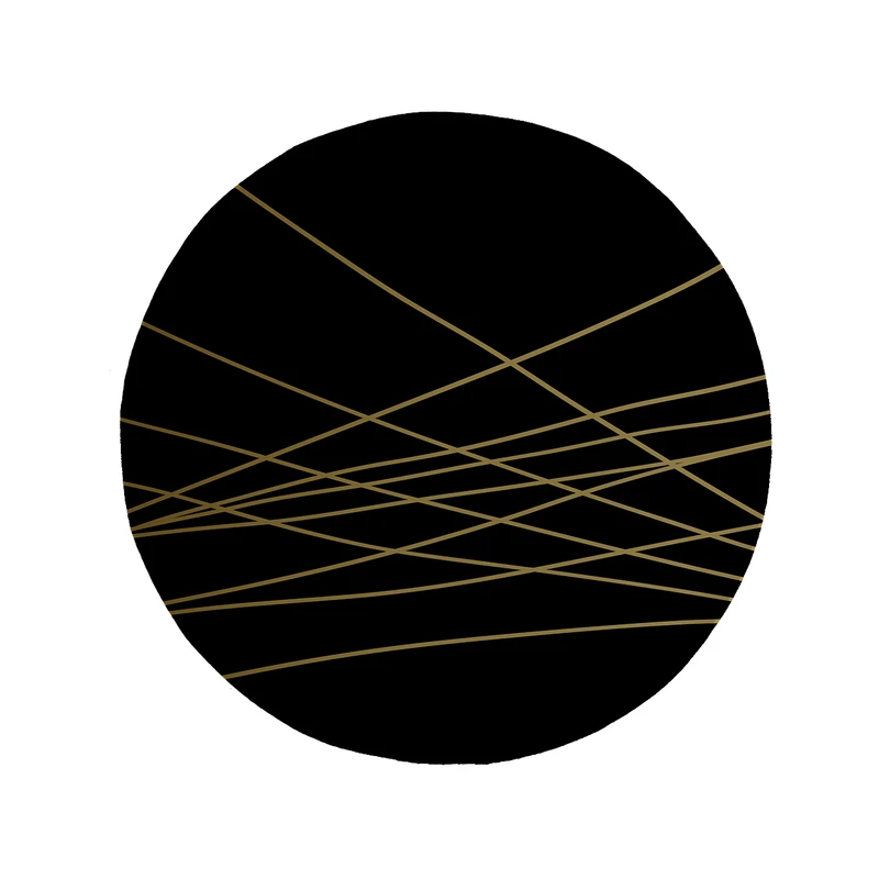 پادری مدل دایره طرح کلاسیک کد 8986 سایز 90 × 90 سانتی متر 