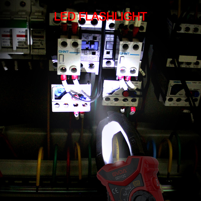 کلمپ آمپر متر جی وی دی ای مدل GD112A کلمپ آمپر متر جی وی دی ای مدل GD112A