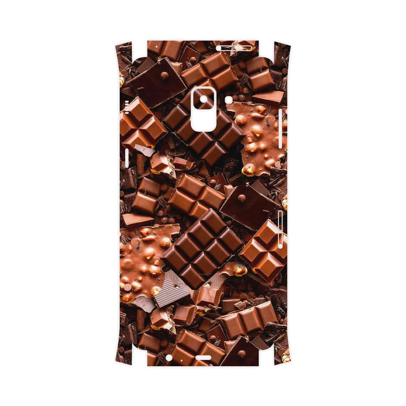 برچسب پوششی ماهوت مدل Chocolate-FullSkin مناسب برای گوشی موبایل سامسونگ Galaxy A8 Plus 2018